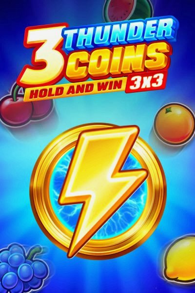 Jogo de slot 3 Thunder Coins: Hold and Win no Betwest Casino