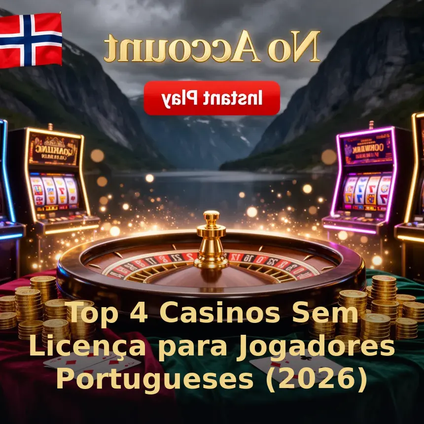 Top 4 Casinos Sem Licença para Jogadores Portugueses (2026)